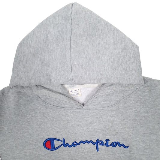 Womens Grey Champion  Hoodie Jumper