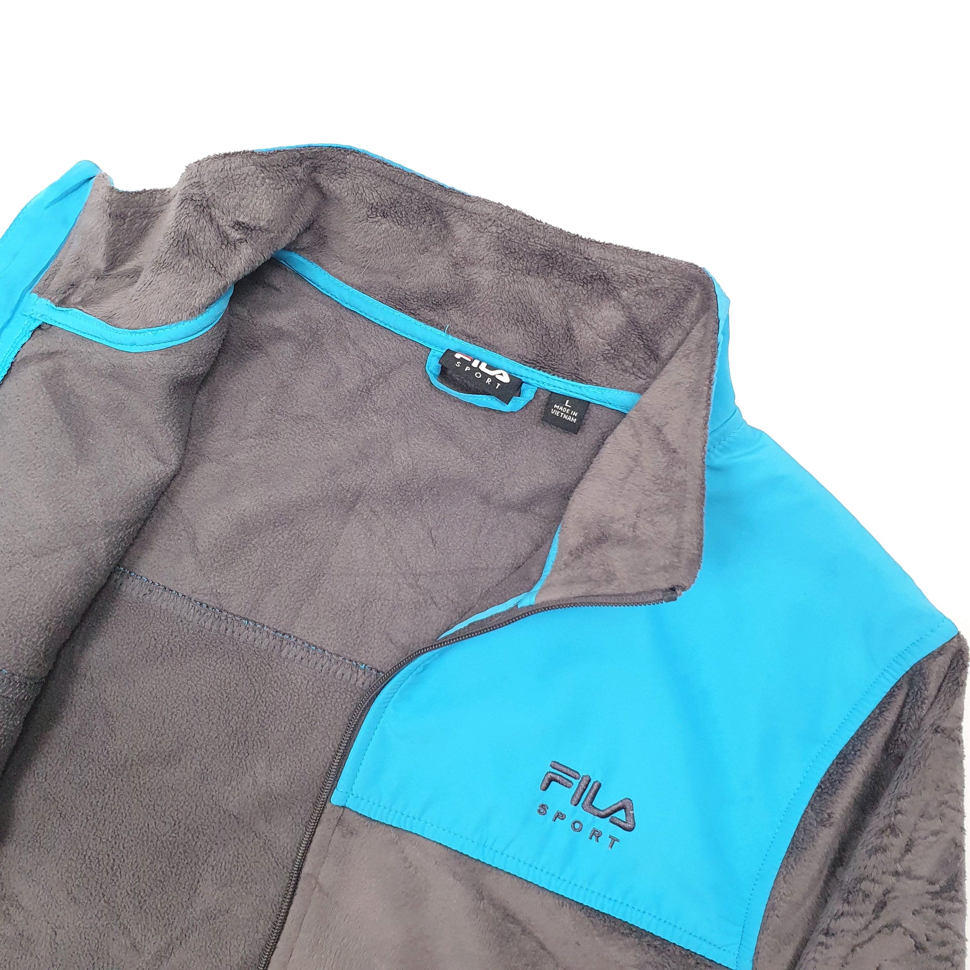 Fila Full Zip Fleece L Grey