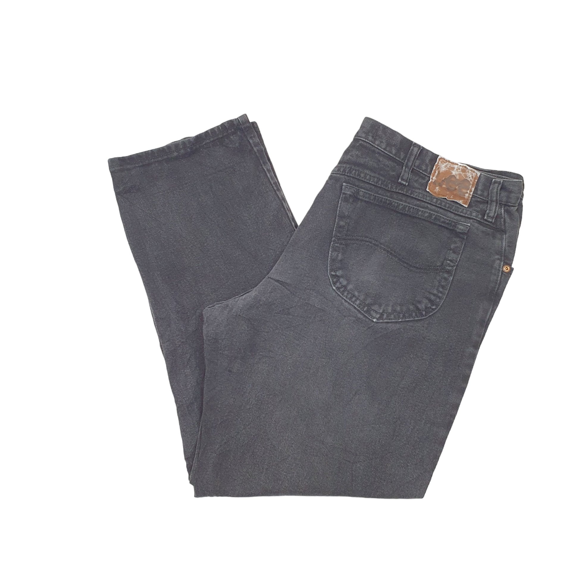 Lee Casual Regular Fit Jeans W40 L30 Black