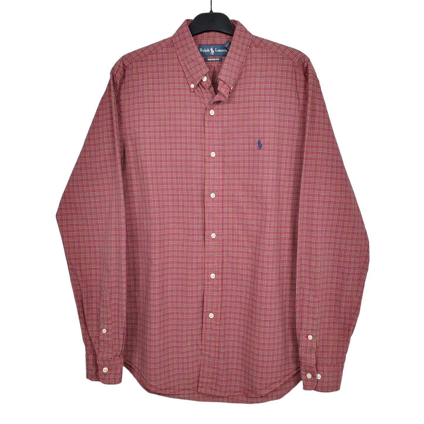 Mens Burgundy Ralph Lauren  Long Sleeve Shirt