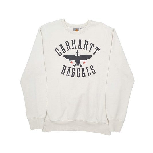 Carhartt Rascals Spellout Crewneck M Cream