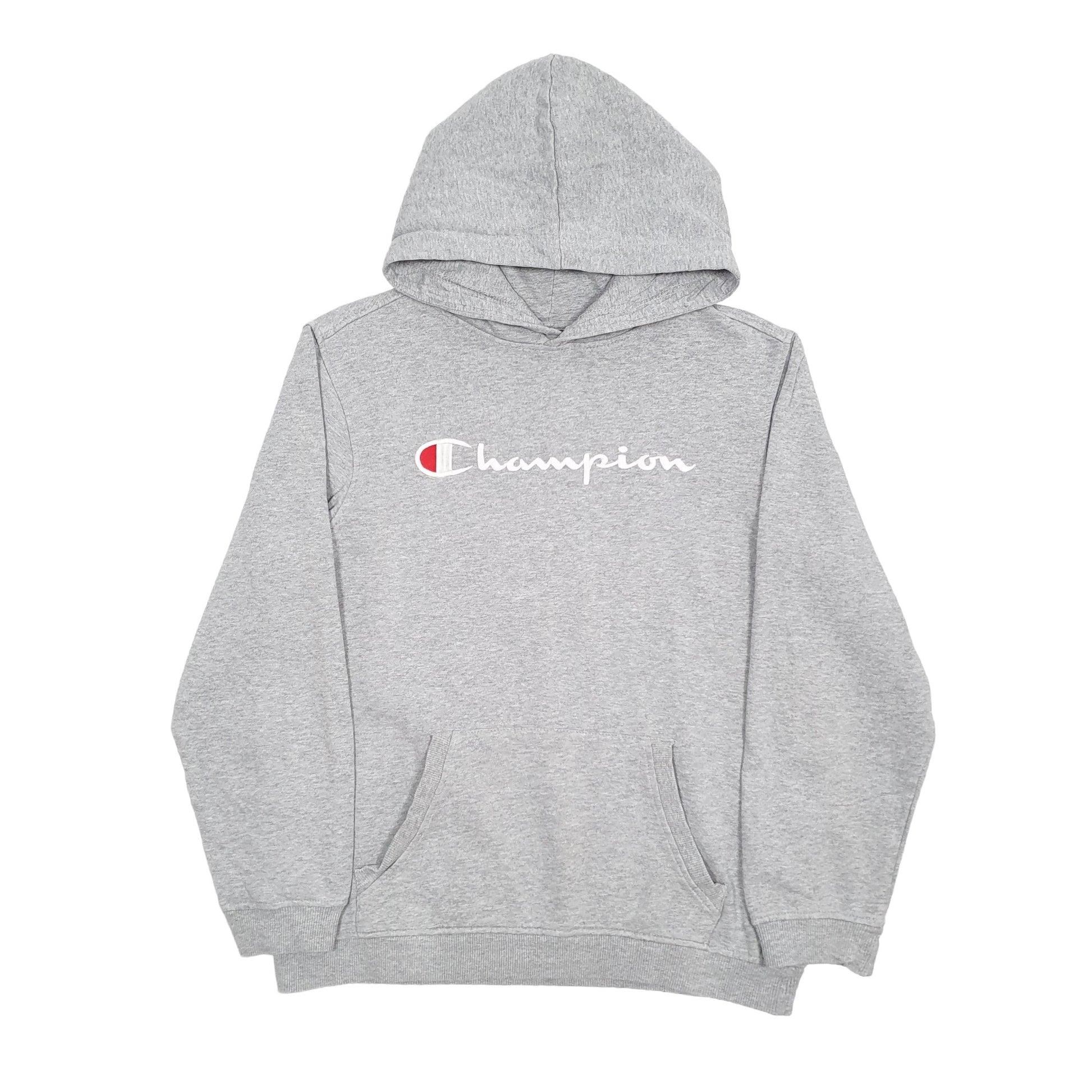 Mens Grey Champion  Hoodie Jumper