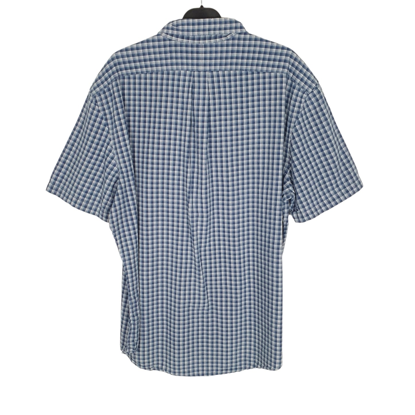 Ralph Lauren Short Sleeve Slim Fit Check Shirt Blue