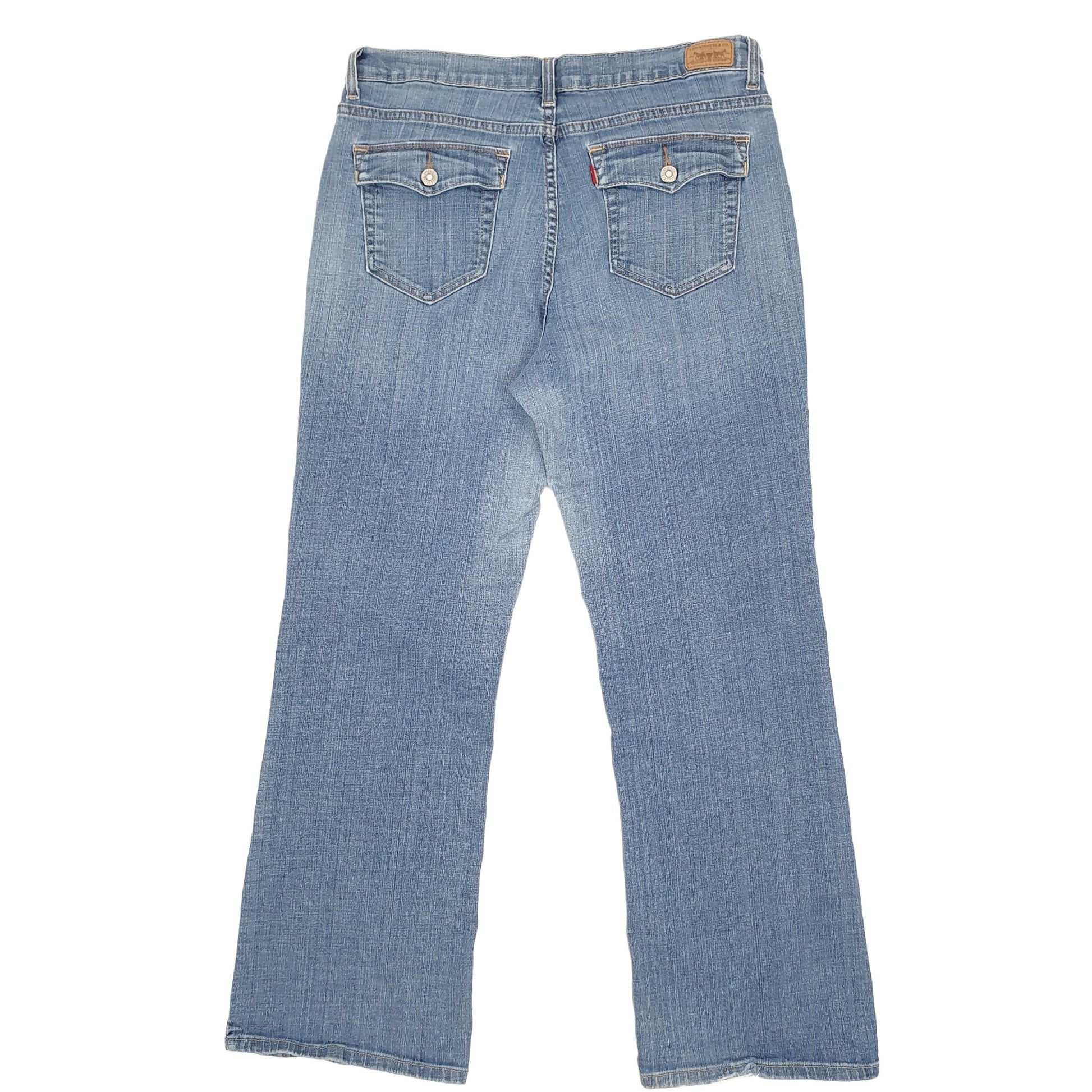 Levis 512 Slim Fit Bootcut Jeans UK16 Blue