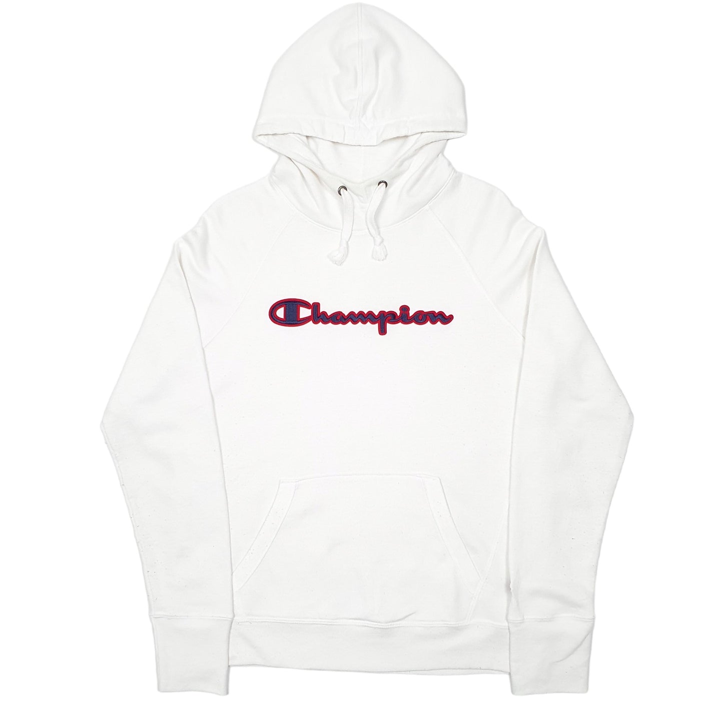 Mens White Champion  Hoodie Jumper