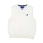 Mens Cream Tommy Hilfiger Golf Country Club Gilet Jumper
