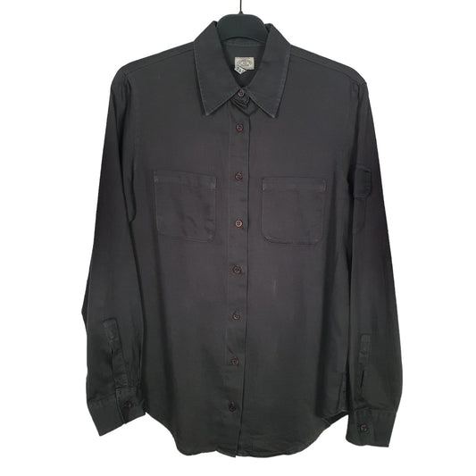 Armani Long Sleeve Regular Fit Shirt Black