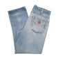 Mens Blue Carhartt  Carpenter JeansW34 L30