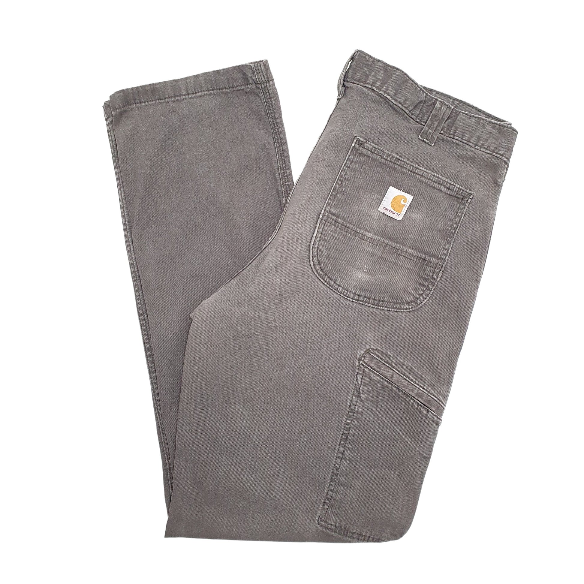 Mens Grey Carhartt  Carpenter Trousers