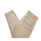 Mens Khaki Levis Tapered 512 JeansW34 L30