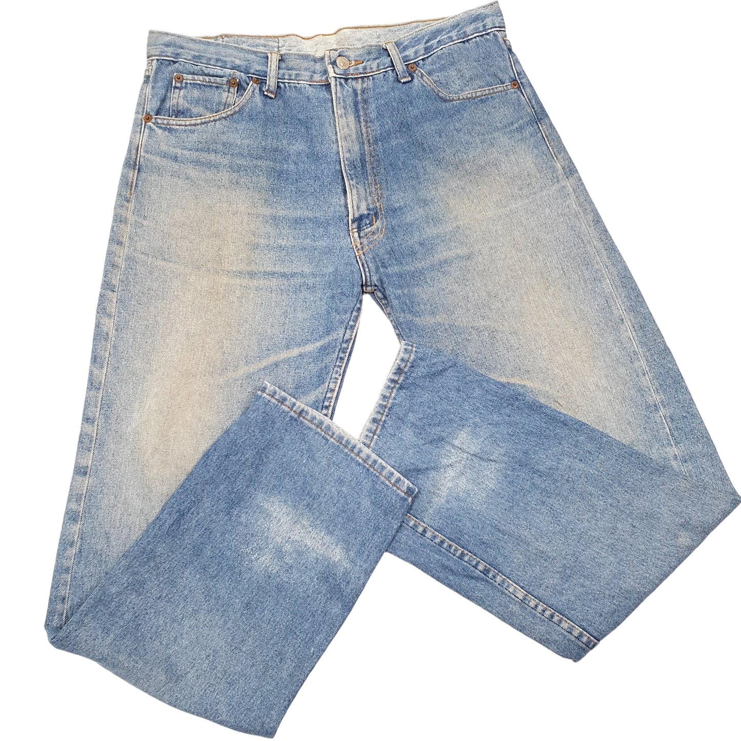 Mens Blue Levis  505 JeansW34 L32