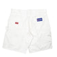 Mens White Dickies Carpenter Painter Workwear Denim Shorts