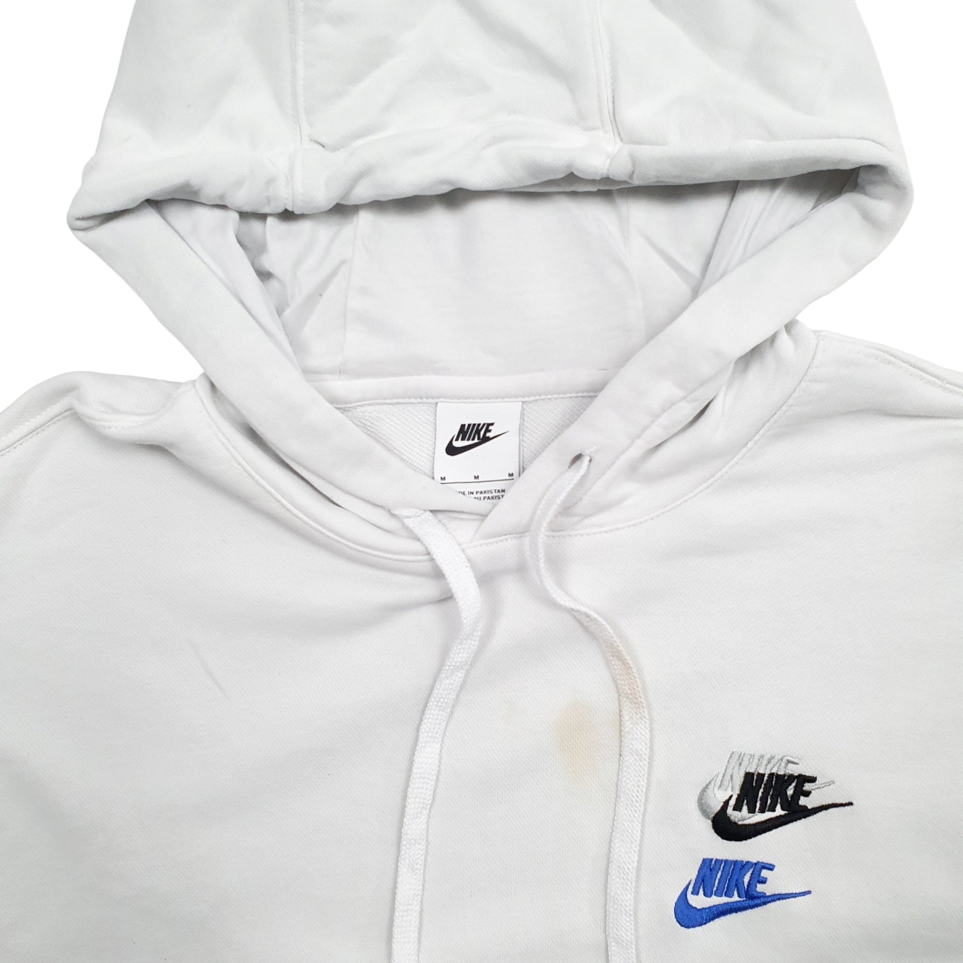 Mens White Nike  Hoodie Jumper