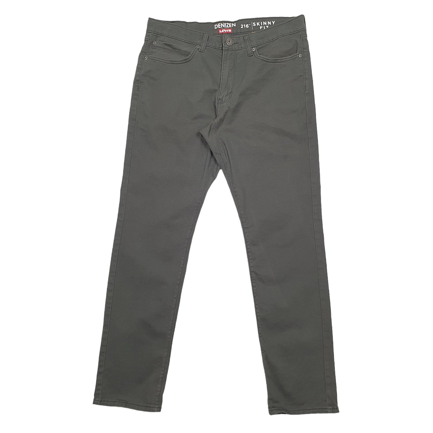 Mens Levis Green Chino Trousers W34 L30 Green