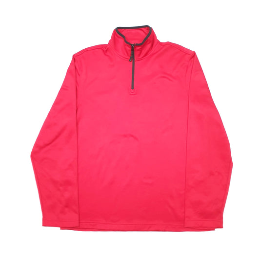 Starter Quarter Zip M Red