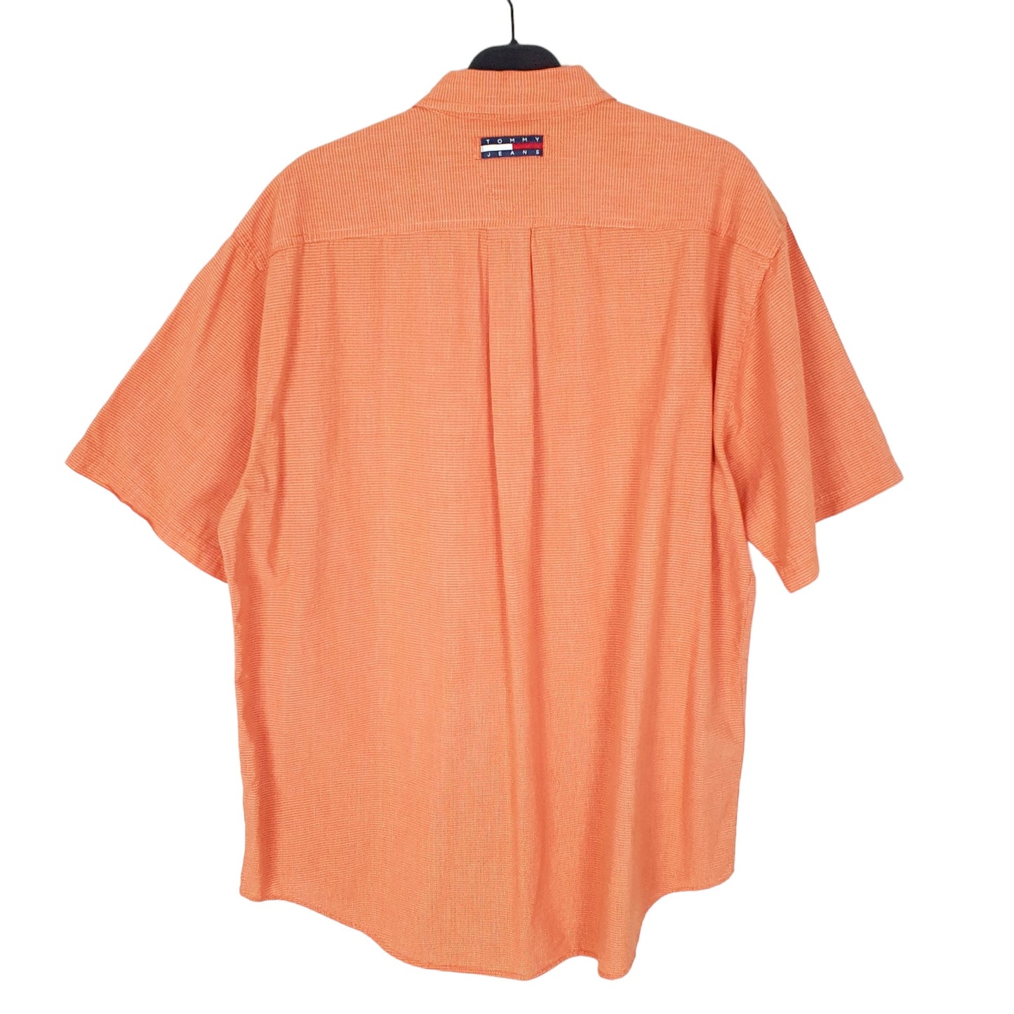Tommy Hilfiger Short Sleeve Regular Fit Shirt Orange