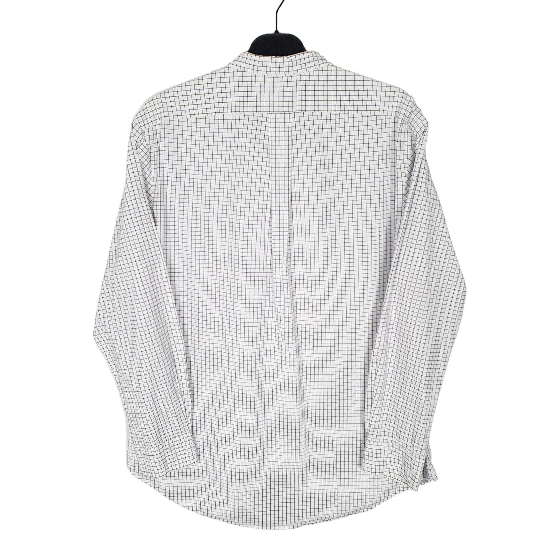 Ralph Lauren Long Sleeve Custom Fit Check Shirt White