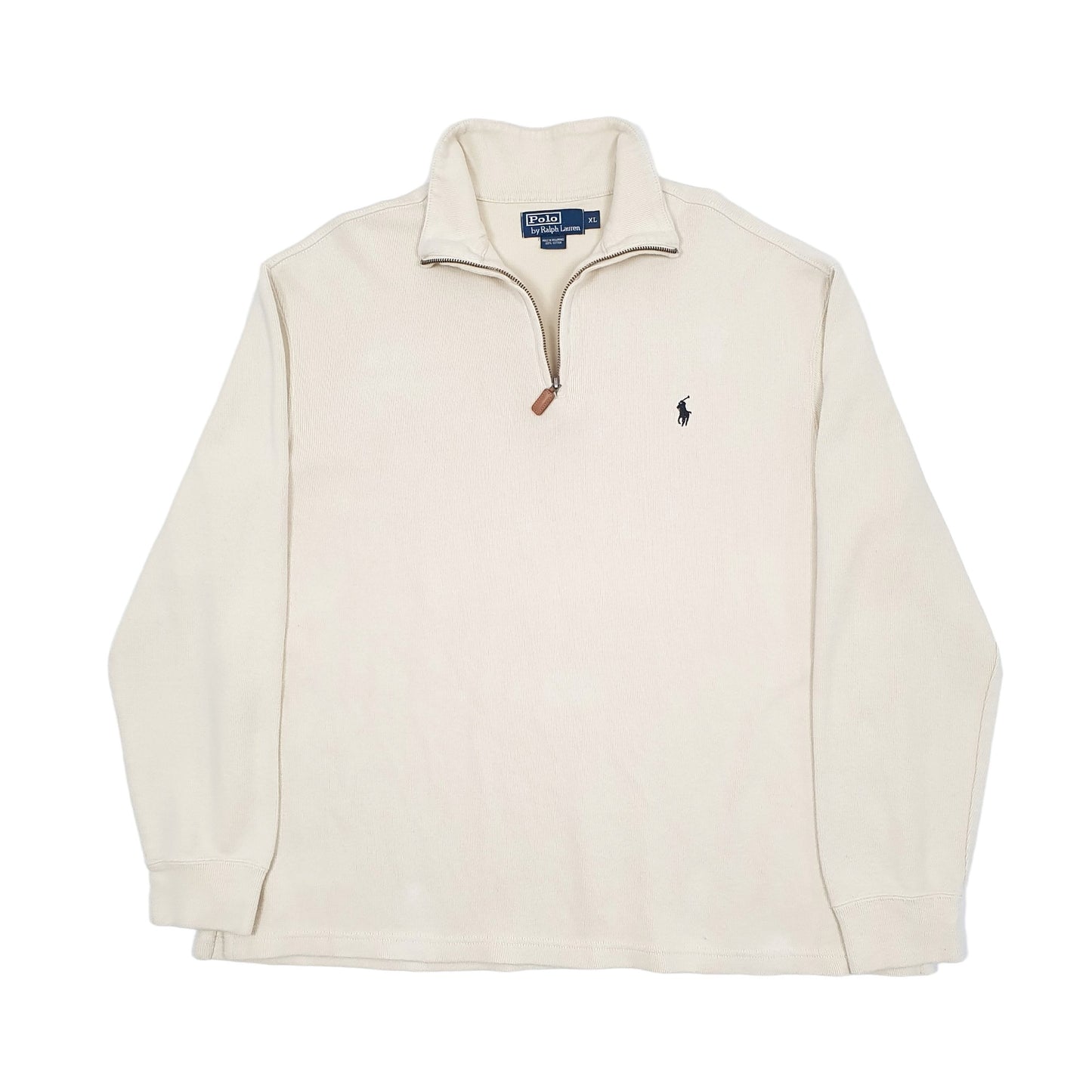 Polo Ralph Lauren Quarter Zip XL Cream