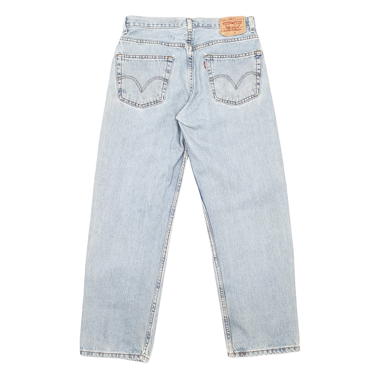 Levis 550 Relaxed Fit Jeans W33 L30 Blue