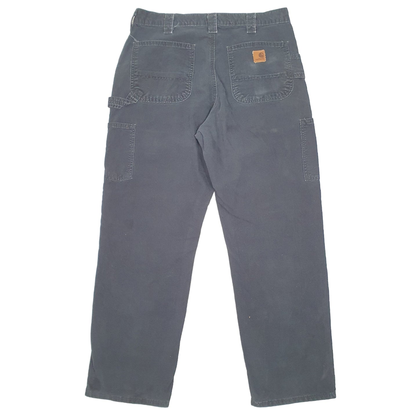 Mens Black Carhartt  Carpenter Trousers