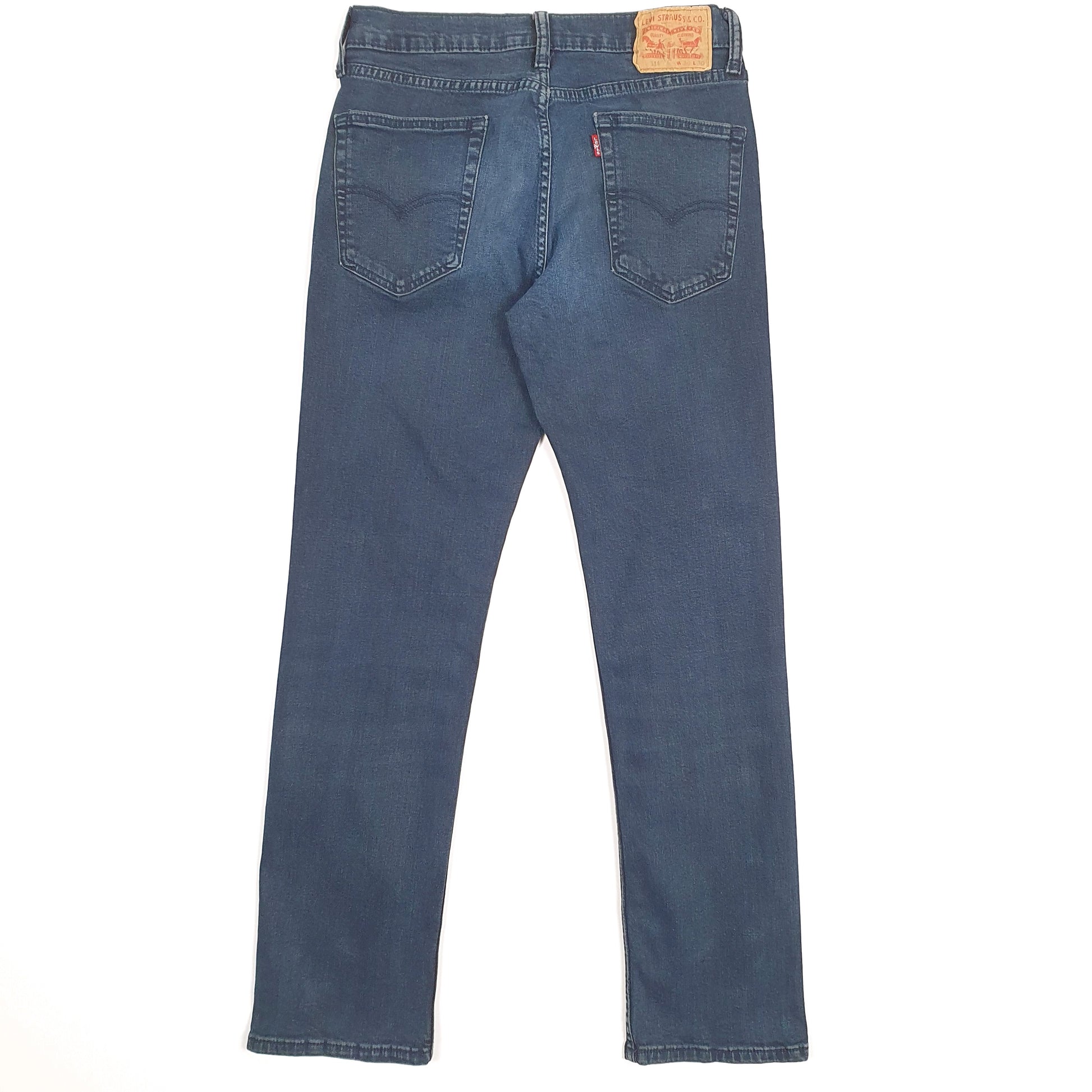 Levis 514 Straight Fit Jeans W30 L29 Blue
