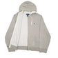 Mens Grey Polo Ralph Lauren Hoodie Full Zip Jumper