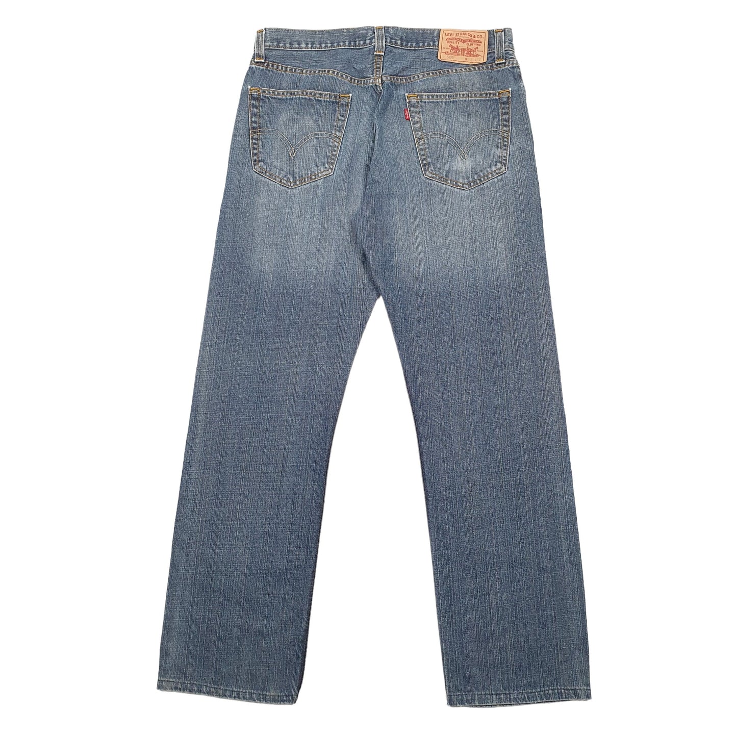 Levis 505 Regular Fit Jeans W33 L32 Blue