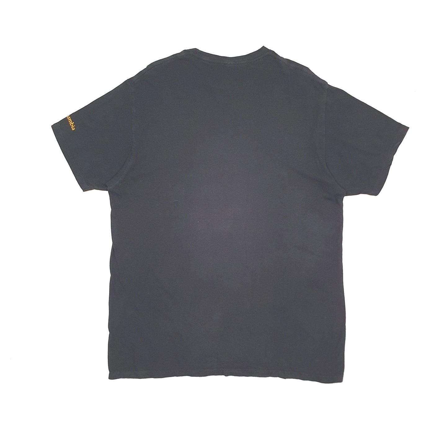 Mens Black Columbia Sportswear  Short Sleeve T Shirt