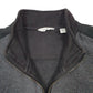 Mens Grey Calvin Klein Sweatshirt Full Zip Jumper