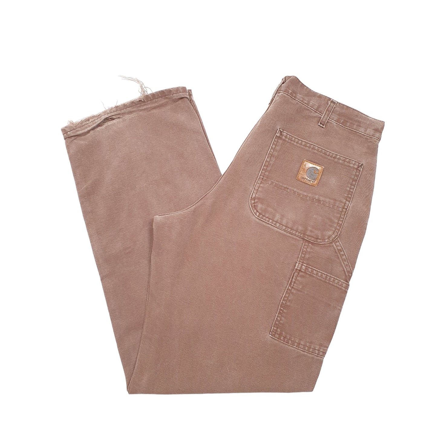 Mens Brown Carhartt  Carpenter Trousers