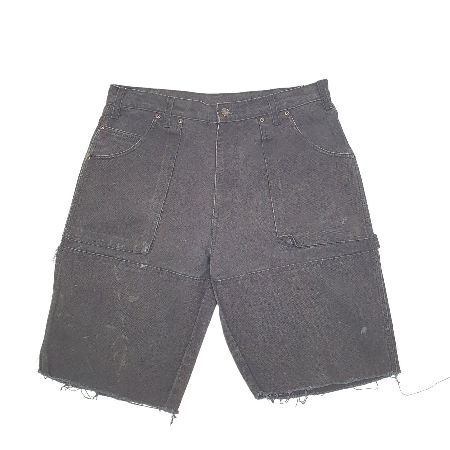 Mens Black Dickies  Denim Shorts