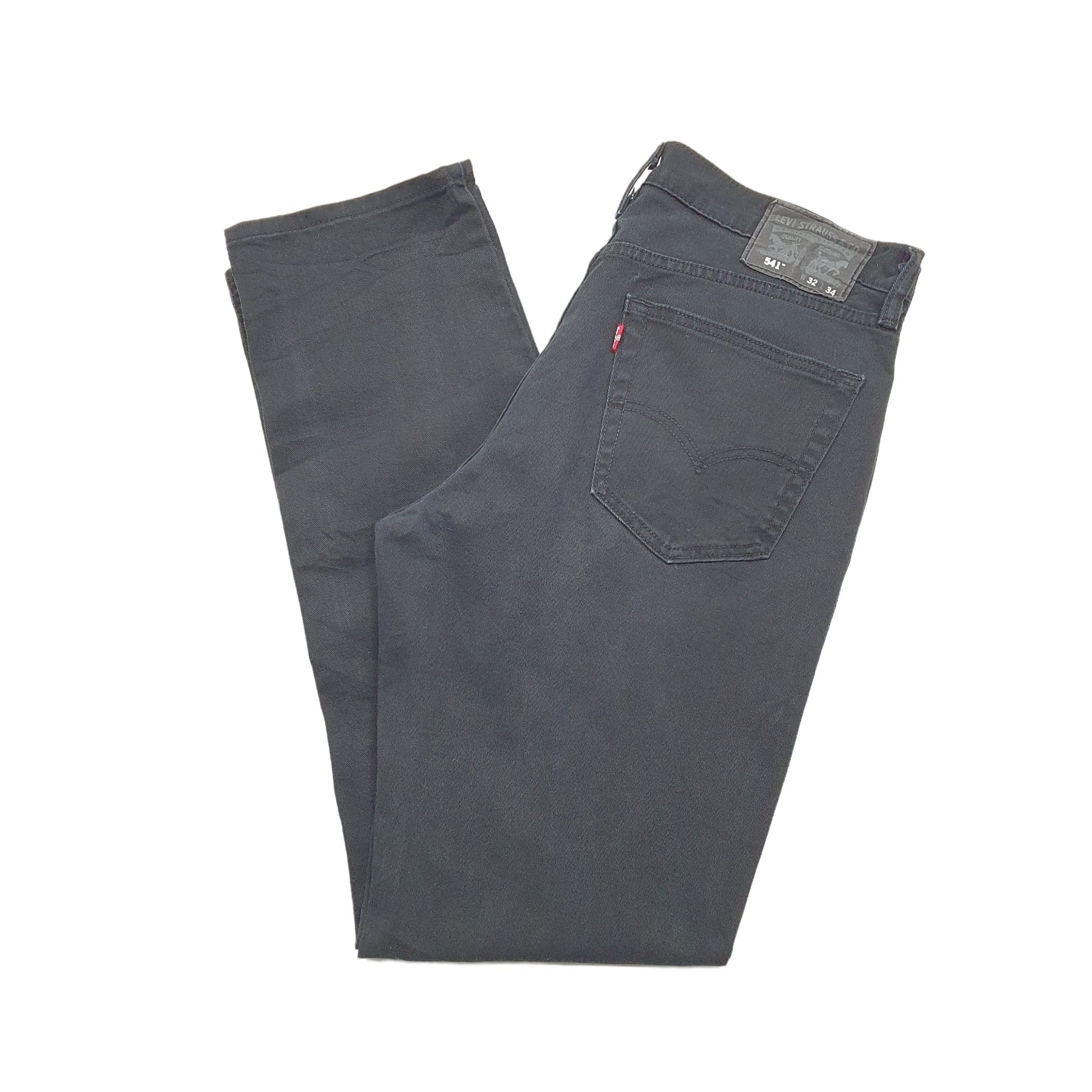 Levis 541 Tapered Fit Jeans W34 L32 Black