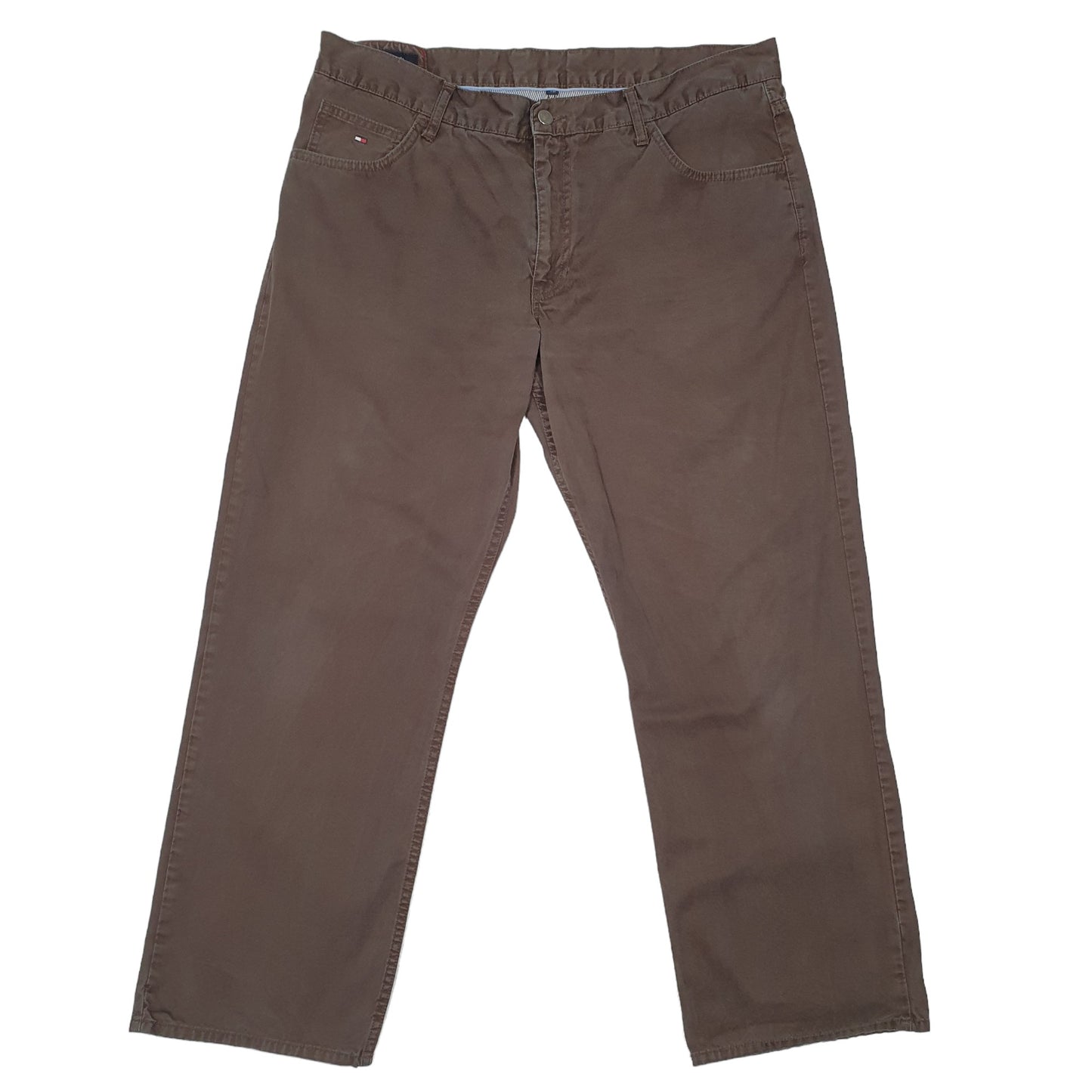 Mens Brown Tommy Hilfiger  Chino Trousers