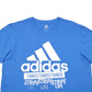 Adidas Short Sleeve T Shirt Blue