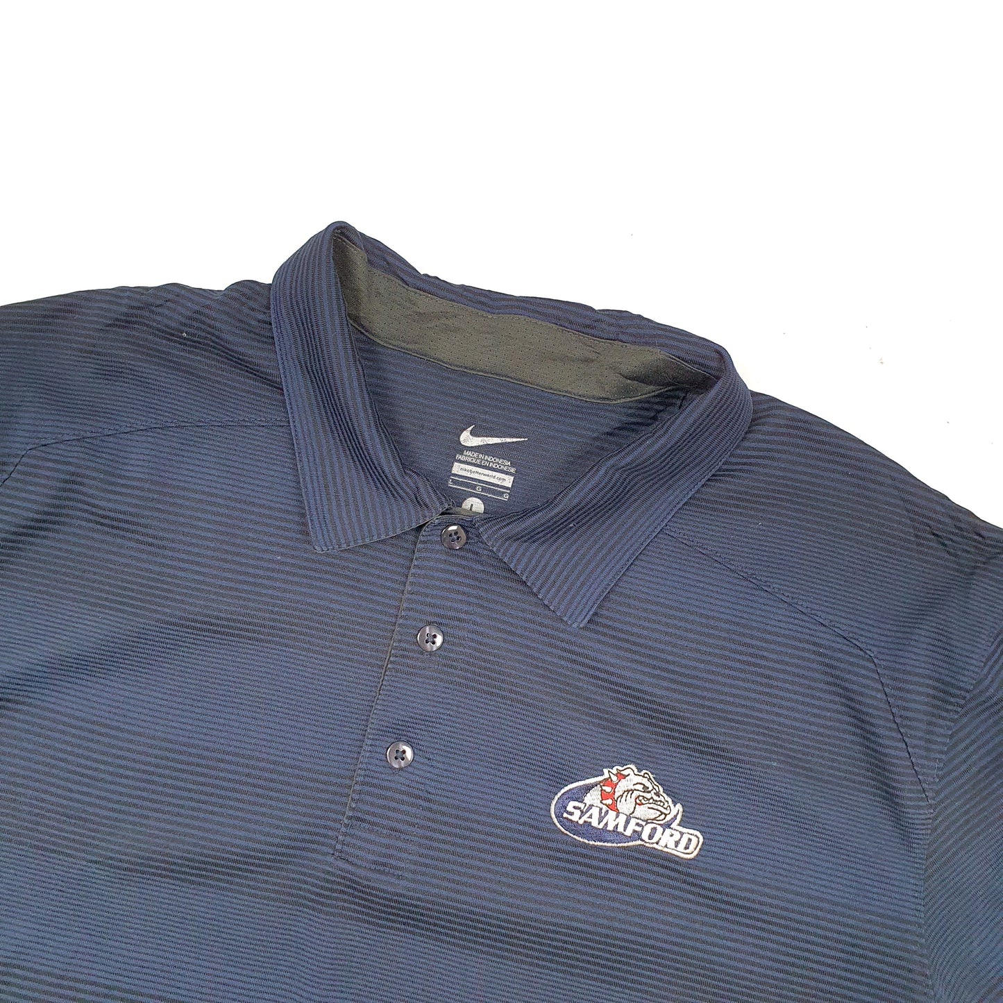 Nike USA Samford Short Sleeve Polyester Polo Shirt Navy