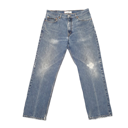 Levis 505 Regular Fit Jeans W34 L30 Blue