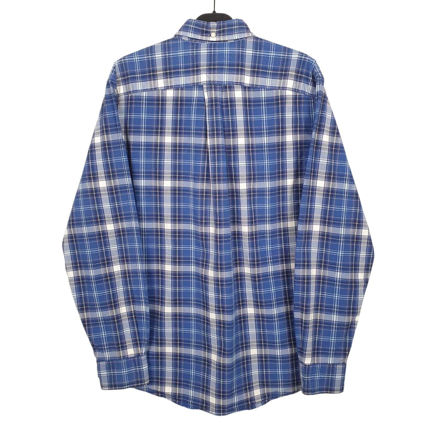 Tommy Hilfiger Long Sleeve Regular Fit Check Shirt Blue