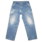 Carhartt Casual Loose Fit Carpenter Jeans W38 L32 Blue