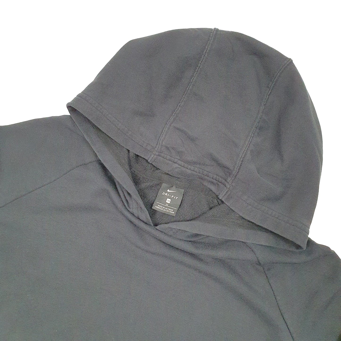 Mens Black Nike Dri Fit Hoodie Jumper