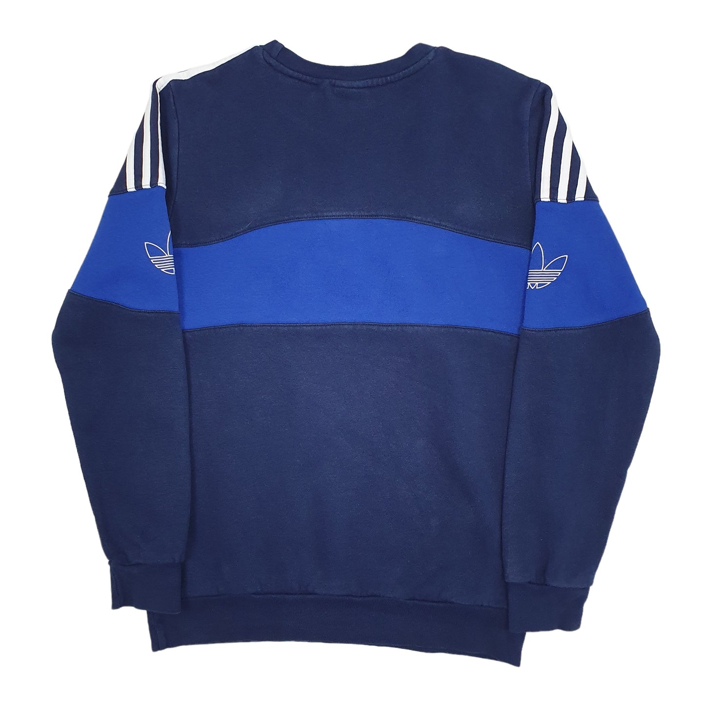 Mens Blue Adidas  Crewneck Jumper