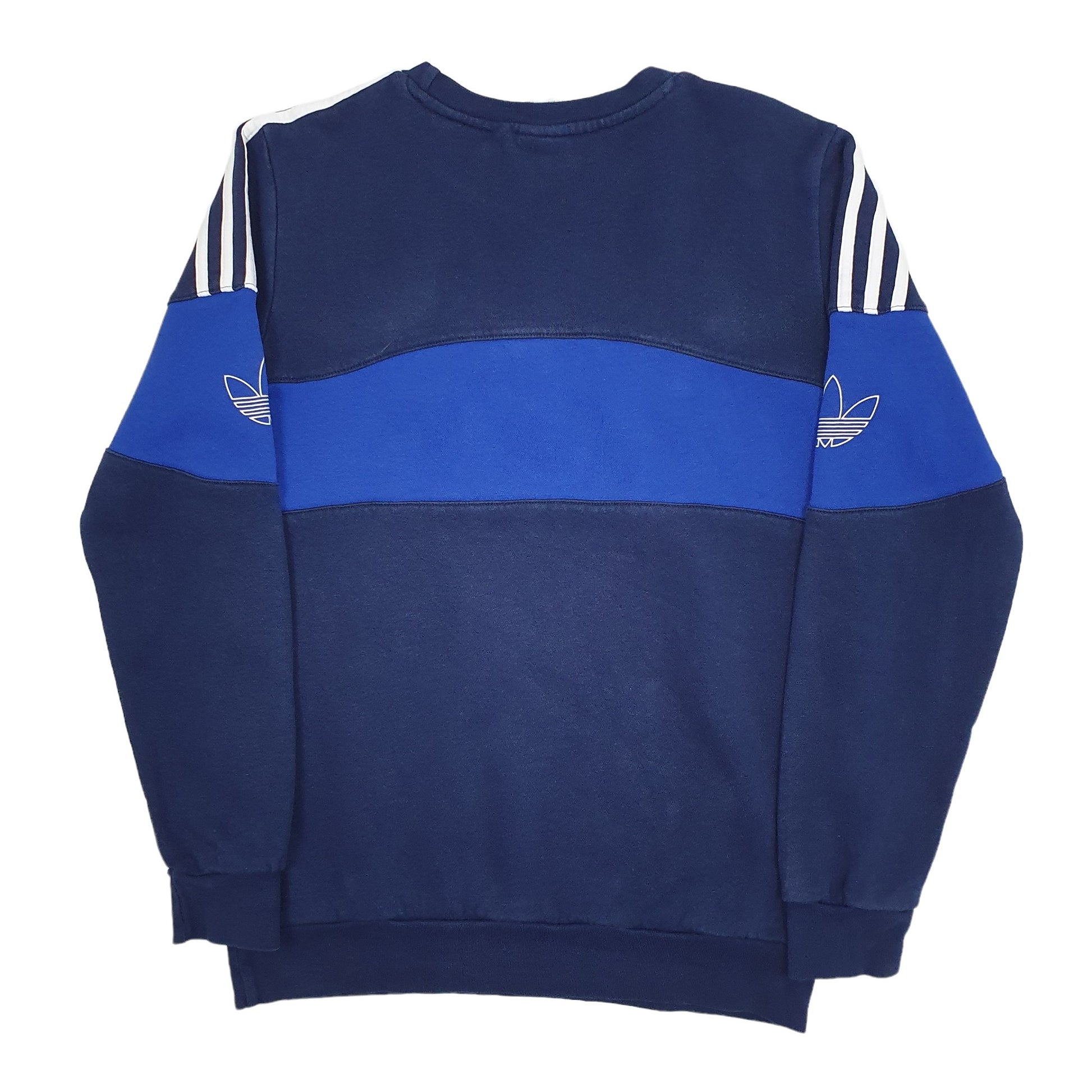 Mens Blue Adidas  Crewneck Jumper