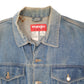 Mens Blue Wrangler Hero Trucker Type 3 Denim Jacket Coat