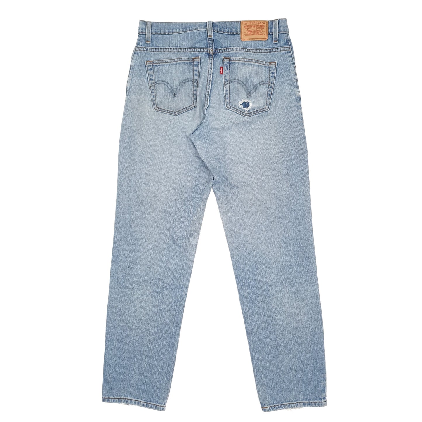 Levis 550 Relaxed Fit Jeans UK12 Blue