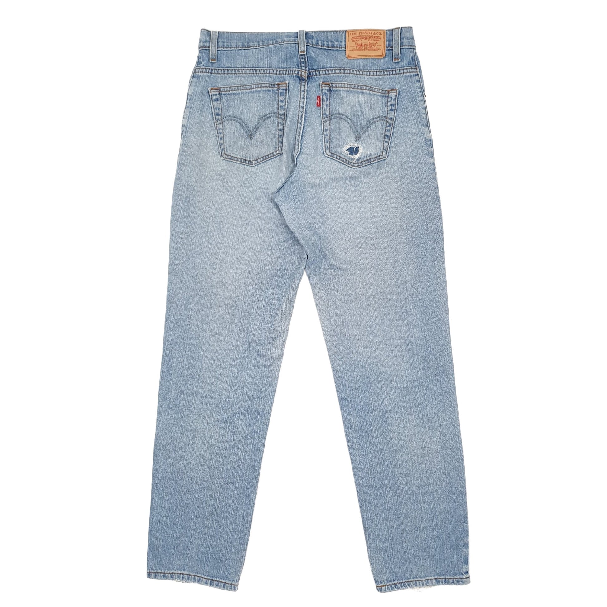 Levis 550 Relaxed Fit Jeans UK12 Blue