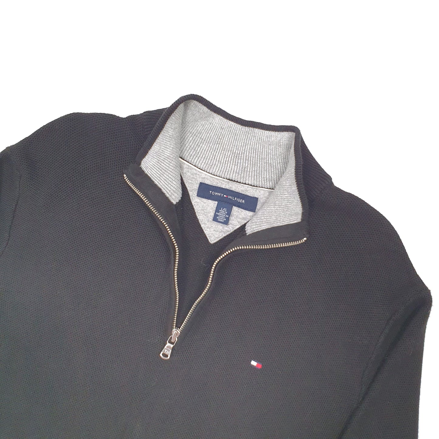 Tommy Hilfiger Quarter Zip L Black