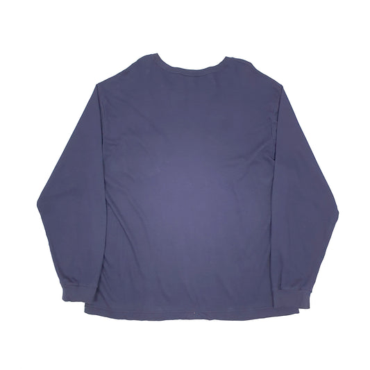 Dickies FR Fire Resistant Long Sleeve T Shirt Navy