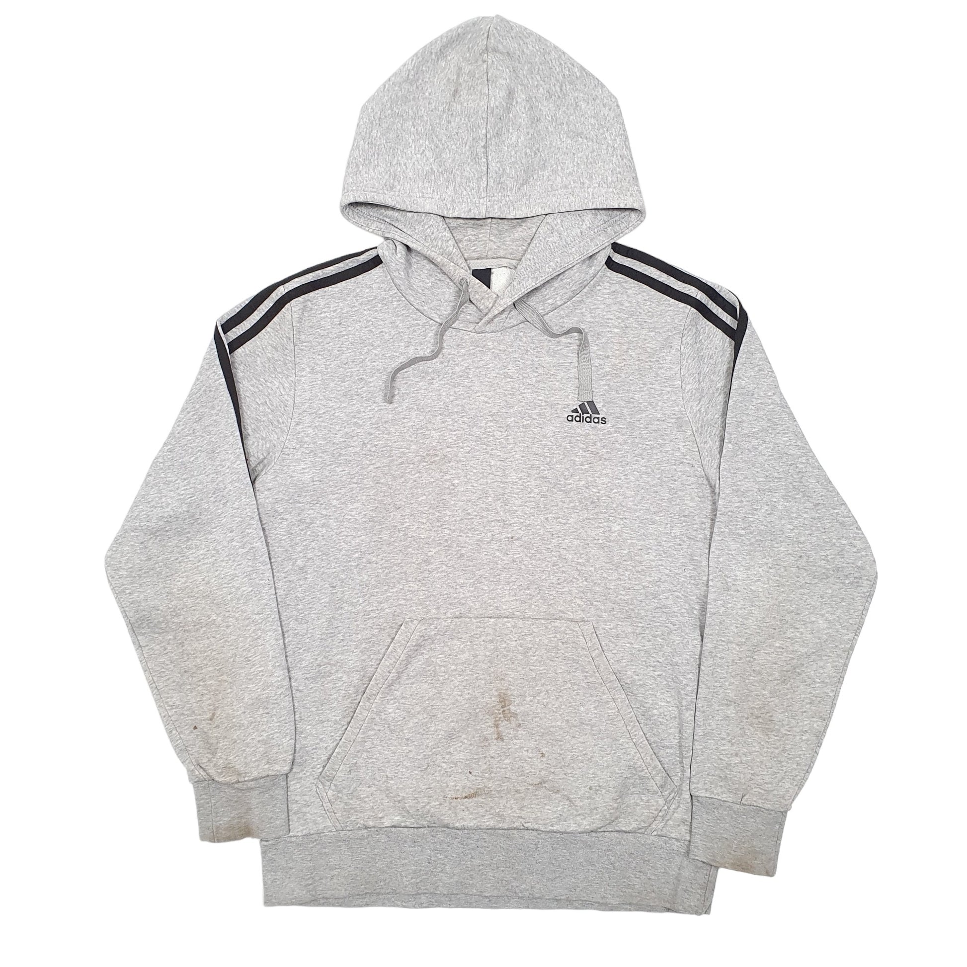 Mens Grey Adidas  Hoodie Jumper