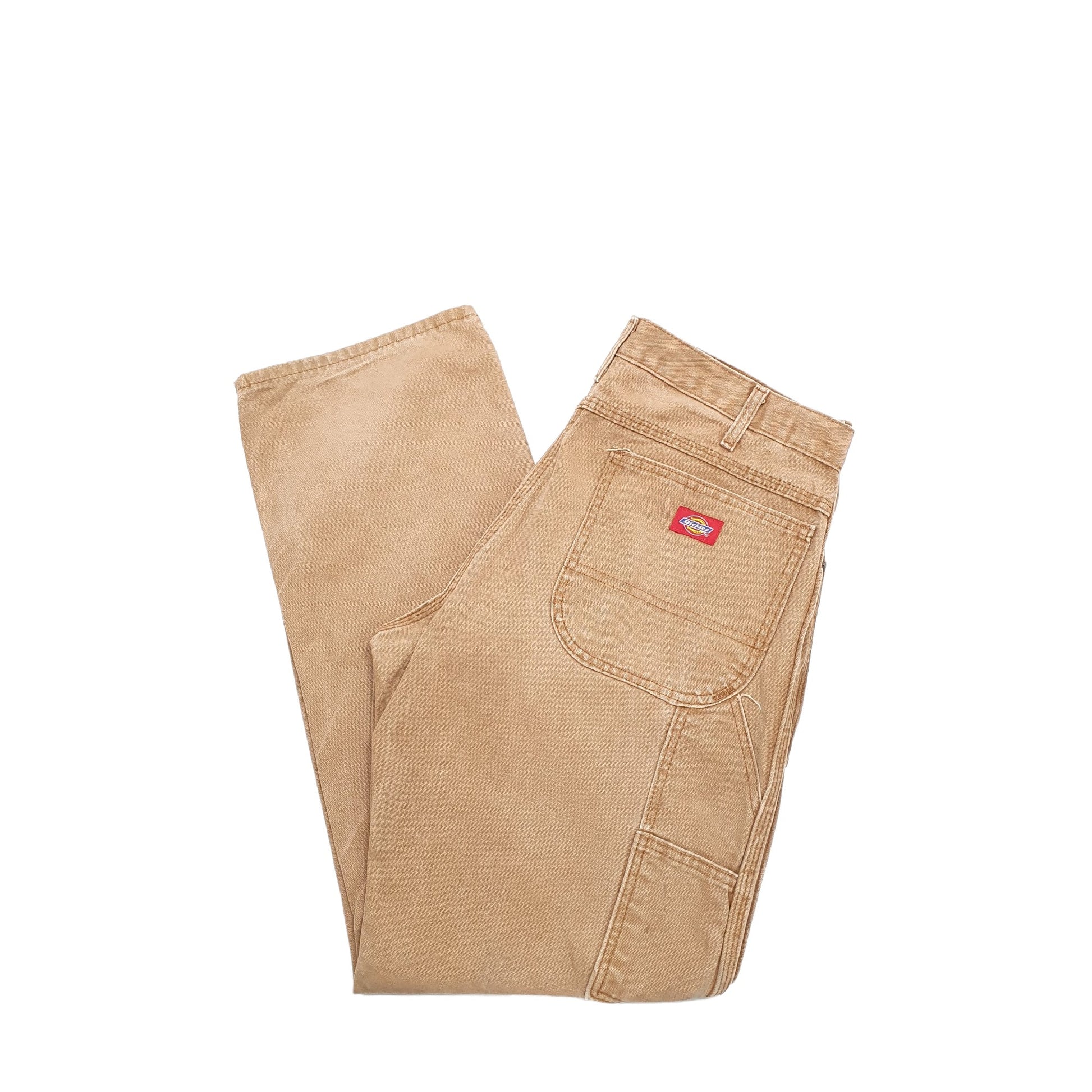 Dickies Carpenter Loose Fit Jeans W34 L32 Brown