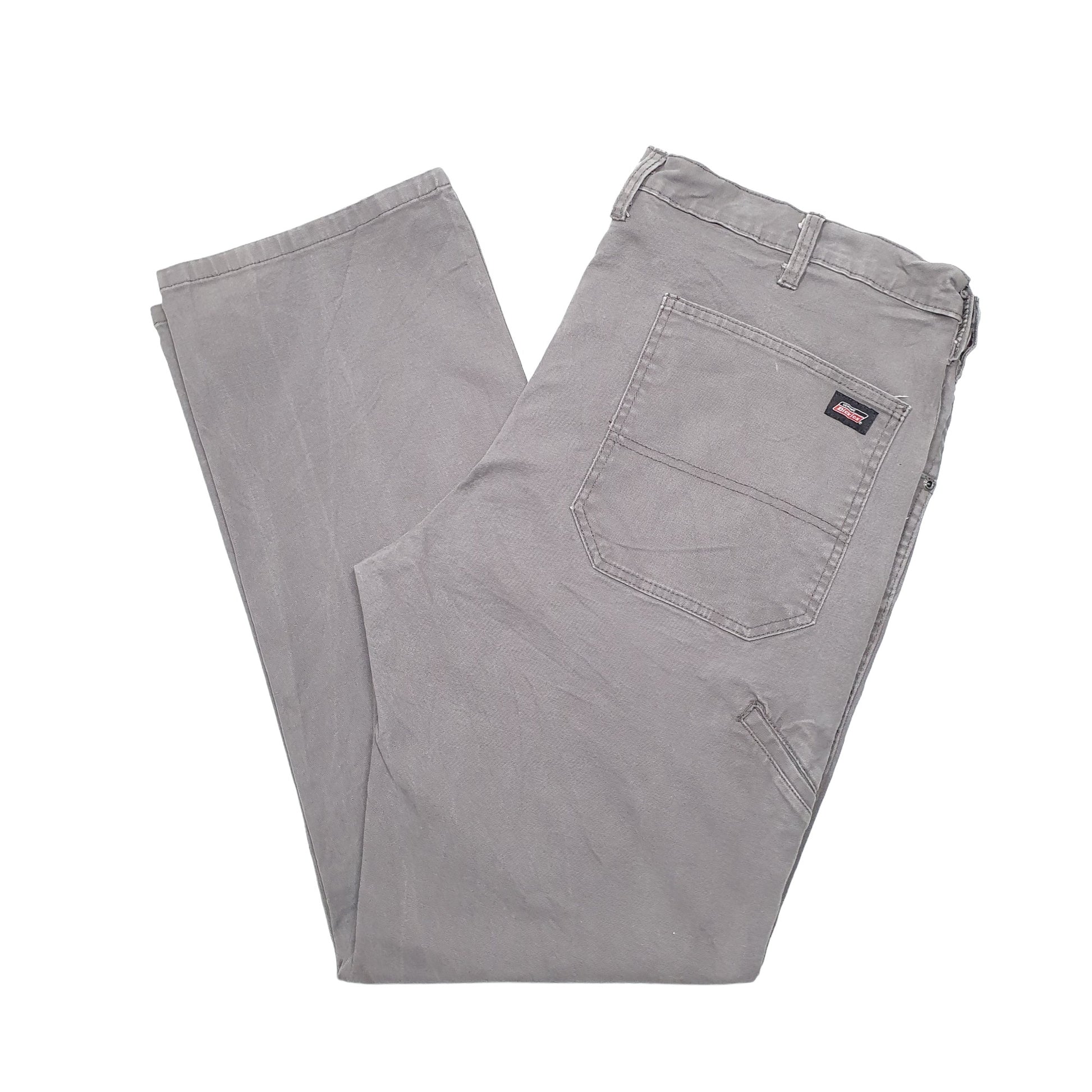Mens Grey Dickies  Carpenter Trousers