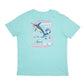 Mens Blue Columbia Sportswear  Short Sleeve T Shirt